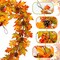 6ft Fall Garland with Lights(Red)	16.58 x 5.98 x 3.34 inches